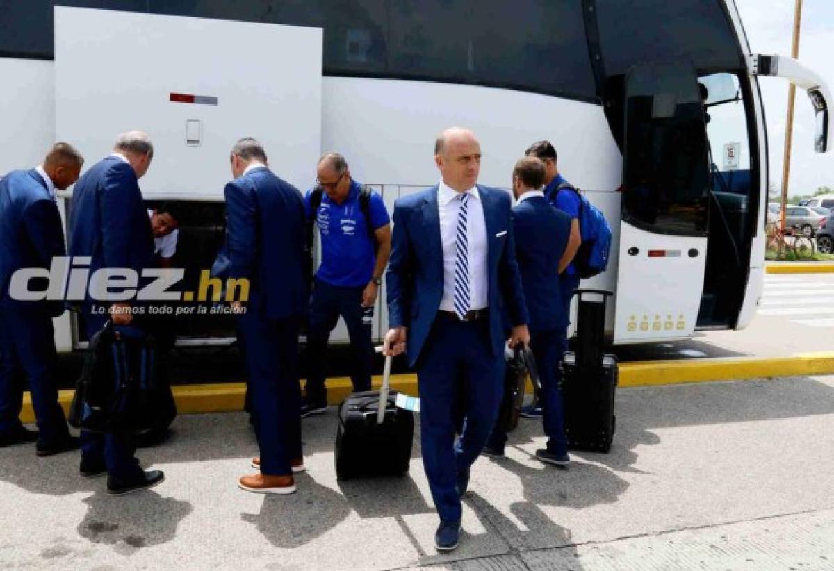 FOTOS: Selección de Honduras salió rumbo a Jamaica para su debut en Copa Oro