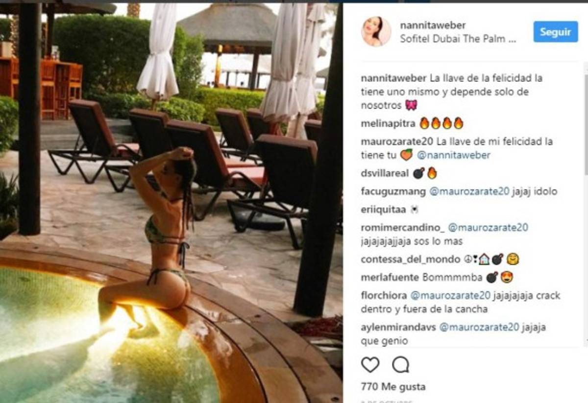 Natalie Weber, la esposa de futbolista que tiene fantasías sexuales con David Beckham