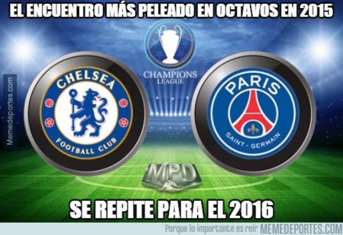 Los memes más divertidos que nos dejó el sorteo de octavos de final de Champions