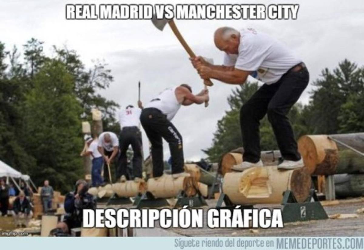 ¡Brutales! Los memes no perdonan el pobre espectáculo del Madrid y el City
