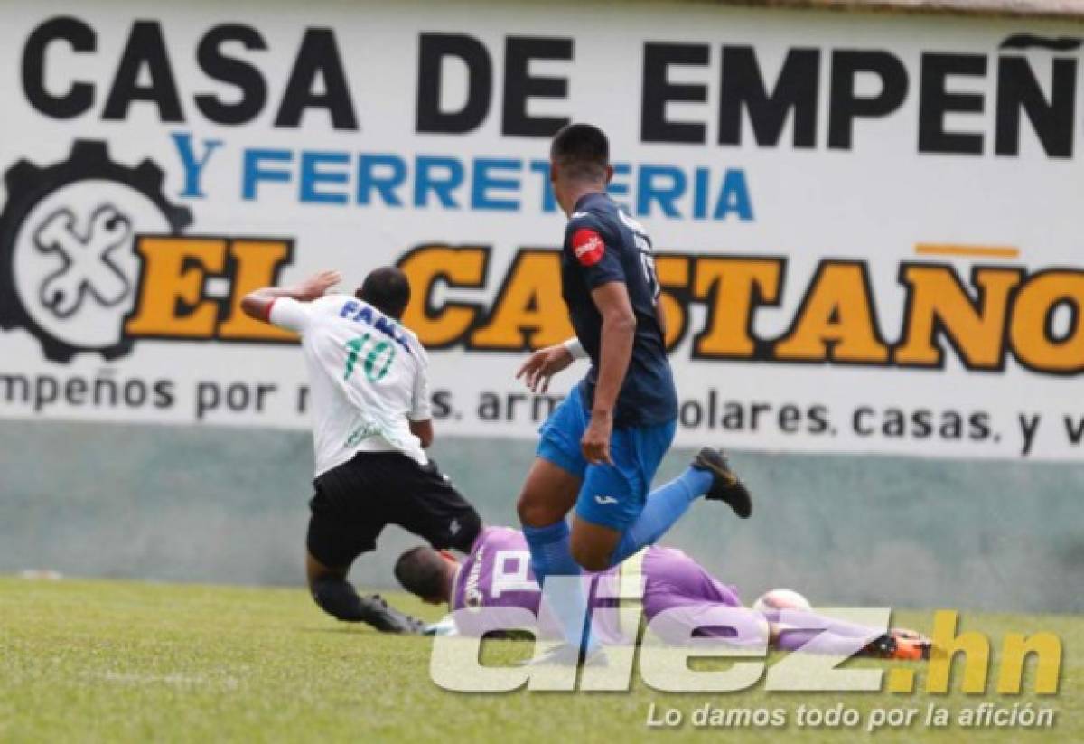 ¡Abatidos! La tristeza de los jugadores del Juticalpa y Wilmer Cruz tras la derrota ante Motagua