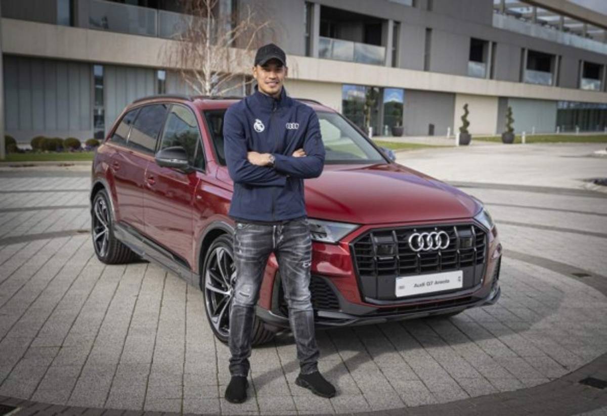 Los espectaculares autos Audi 2020 de los futbolistas del Real Madrid: El de Vinicius es una joya
