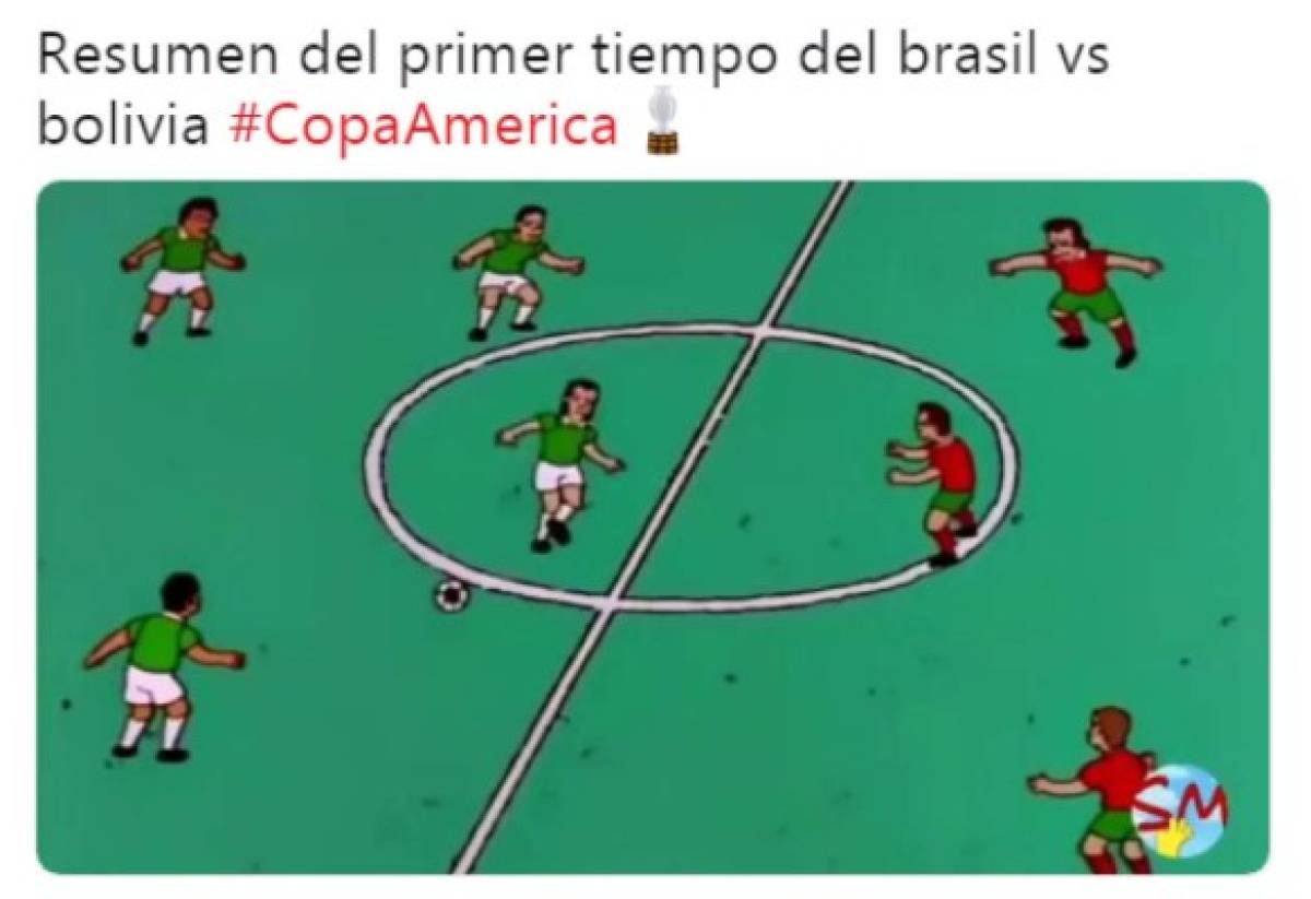 Coutinho, Barcelona y los memes del Brasil-Bolivia en la Copa América 2019