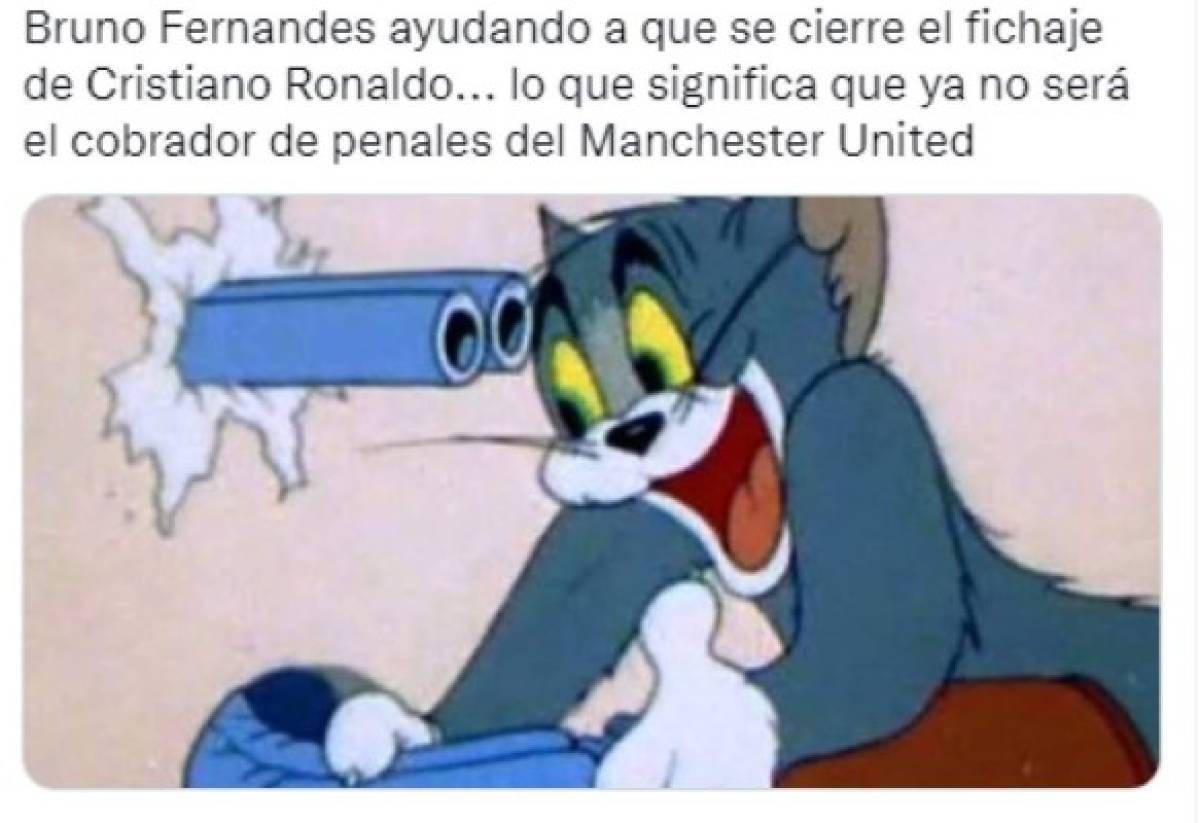 Cristiano Ronaldo fichó por el Manchester United y los memes destruyen al City, Cavani y Messi