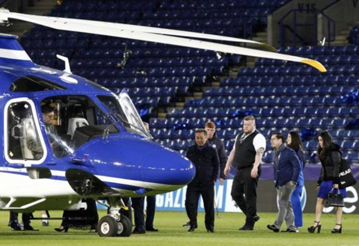 En fotos: Así quedó el helicóptero del presidente del Leicester tras el accidente