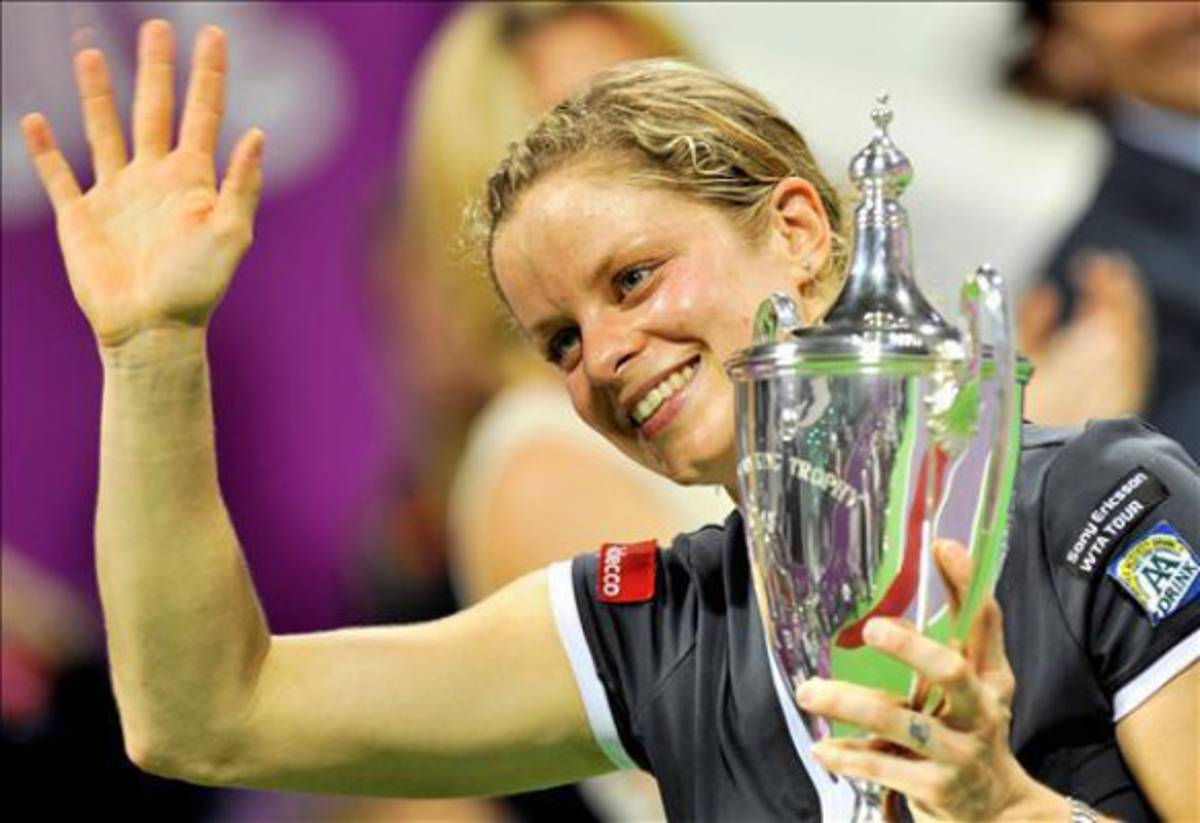 Kim Clijsters es elegida mejor jugadora del año por segunda vez en su carrera