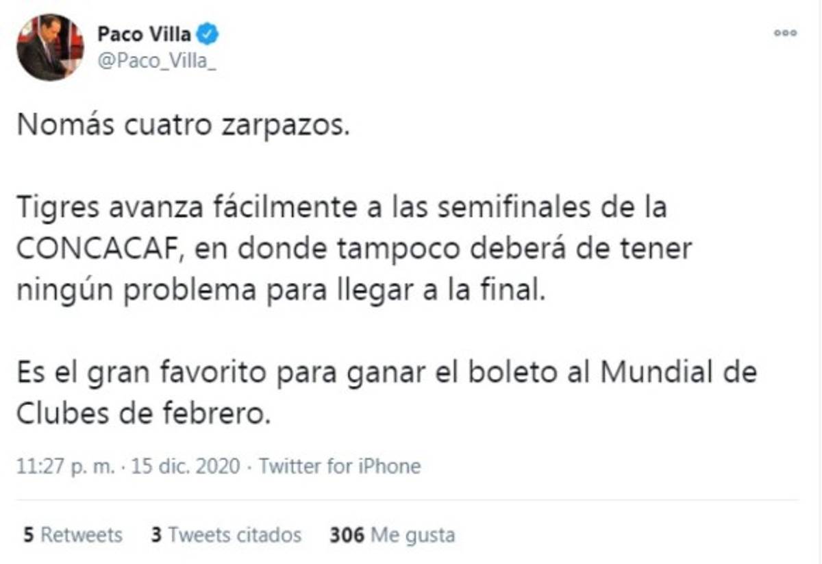 Periodistas mexicanos sobre el Tigres-Olimpia: 'No deberían de tener problemas para ganarles”