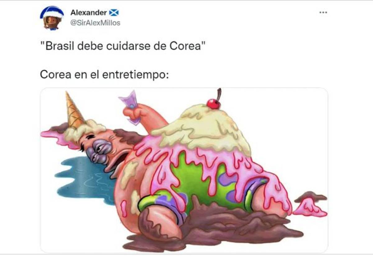 ¿Tiembla Argentina? Los jocosos memes que dejó la goleada de Brasil a Corea del Sur en el Mundial