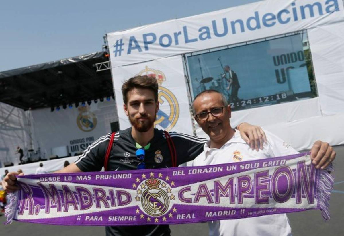 Ambiente espectacular en Milán por la final de la Champions League