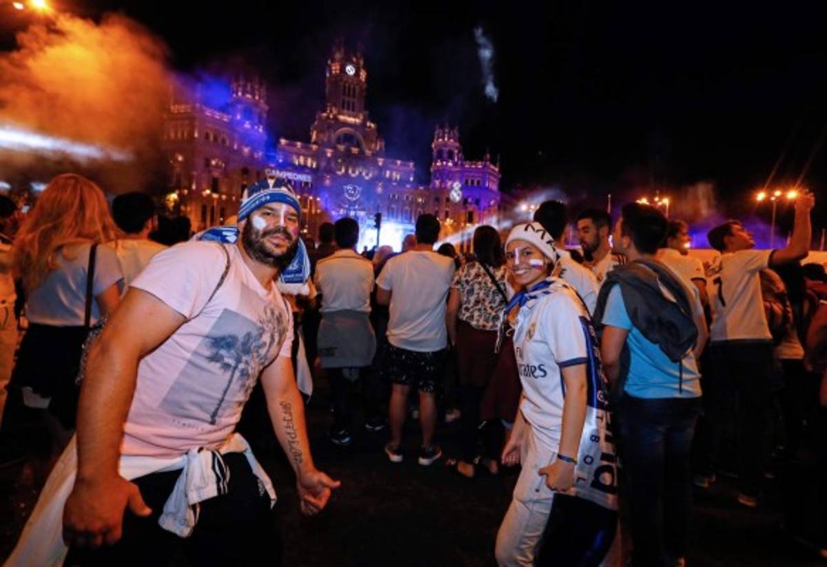 Real Madrid celebra su Copa 33 en Cibeles al ritmo de Despacito