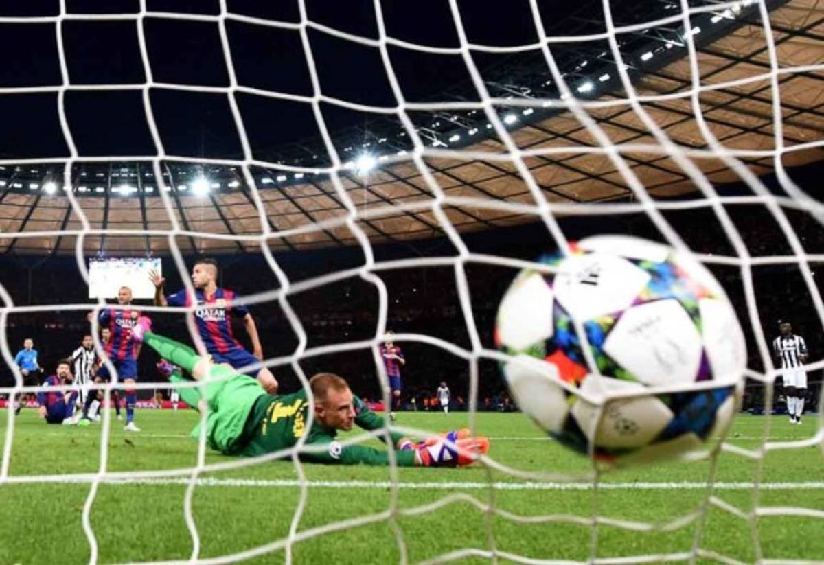 Las mejores fotos del partido Barcelona-Juventus