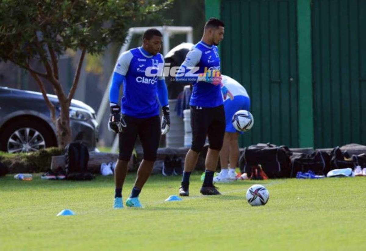 ¡Busitos y escondieron el 11! Las fotos del último entreno de Honduras antes de enfrentar a México
