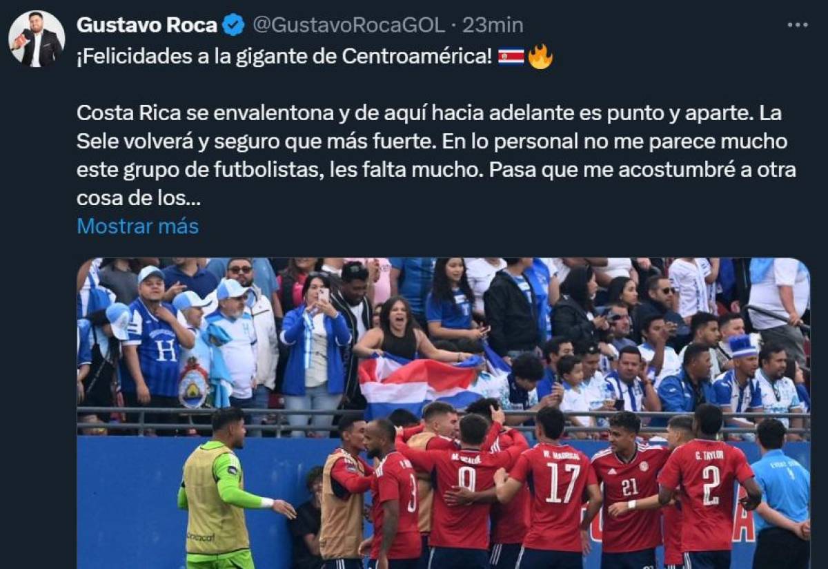 Faitelson le deja dardo a Honduras: La reacción de la prensa deportiva tras la clasificación de Costa Rica