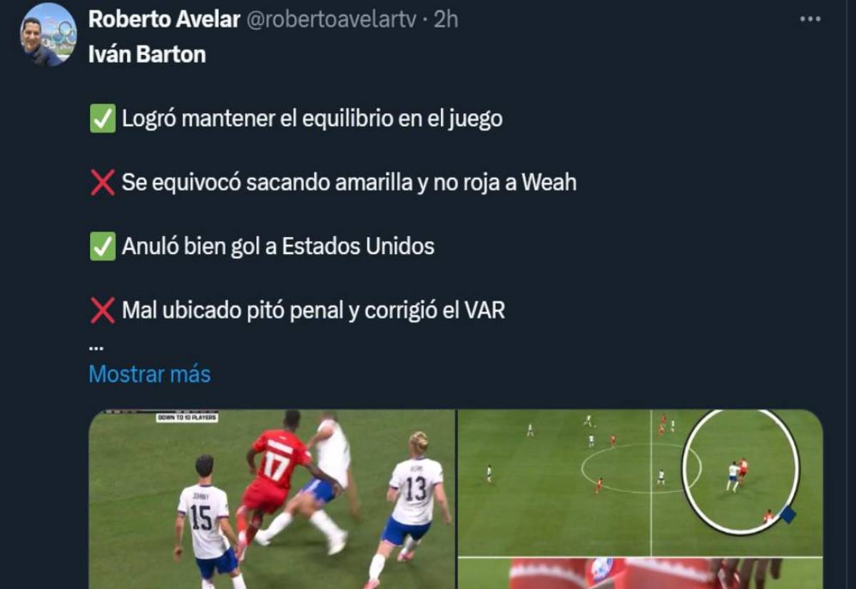 Destrozan a Iván Barton tras el batacazo de Panamá a USA: “Además de malo es un sinvergüenza”