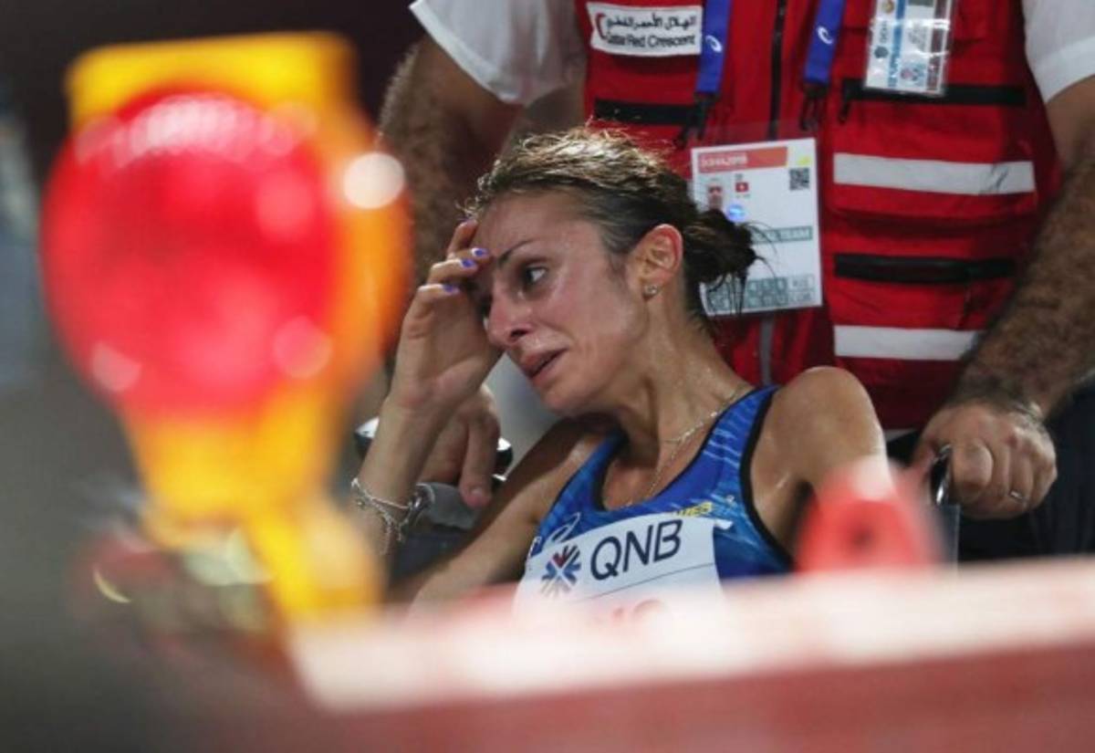 ¡Una catástrofe! El drama que viven los atletas en el Mundial de Doha por las altas temperaturas