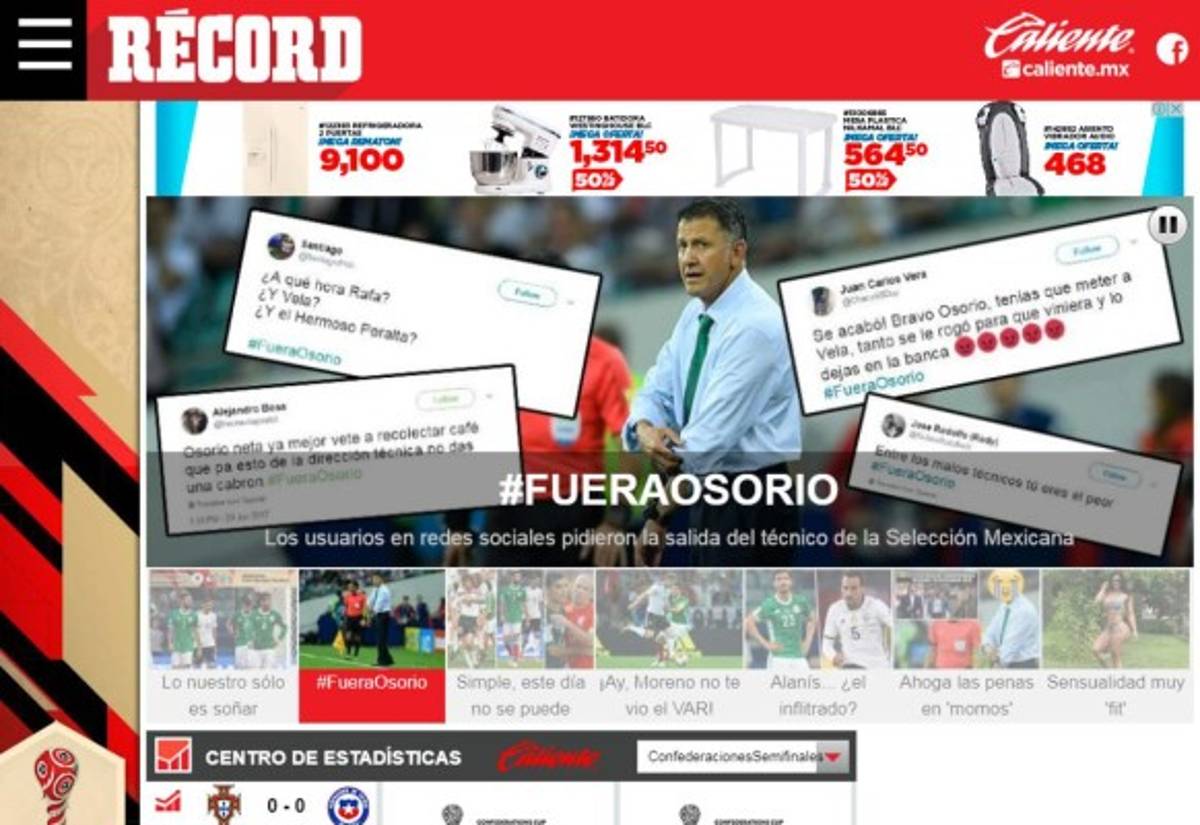 Prensa mexicana no perdona al Tri: Lo nuestro solo es soñar