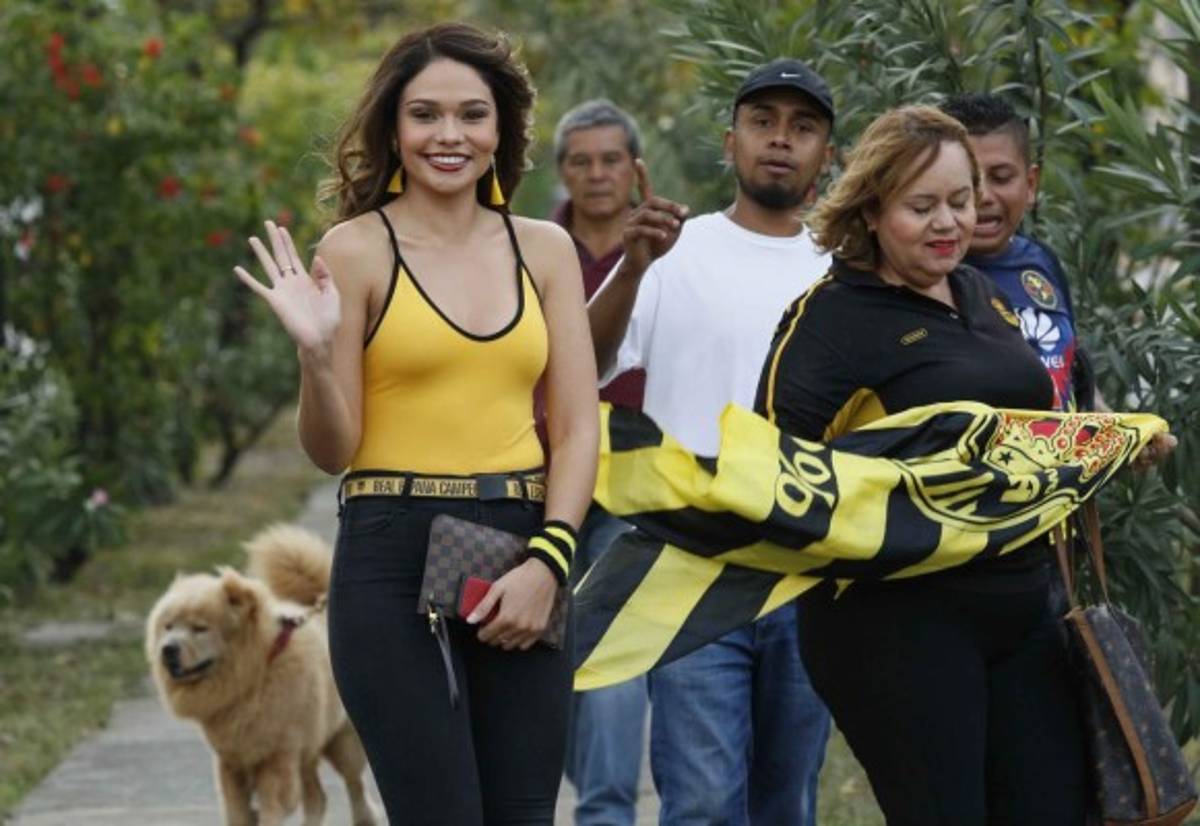 FOTOS: La belleza se robó el show en la semi entre Real España y Marathón