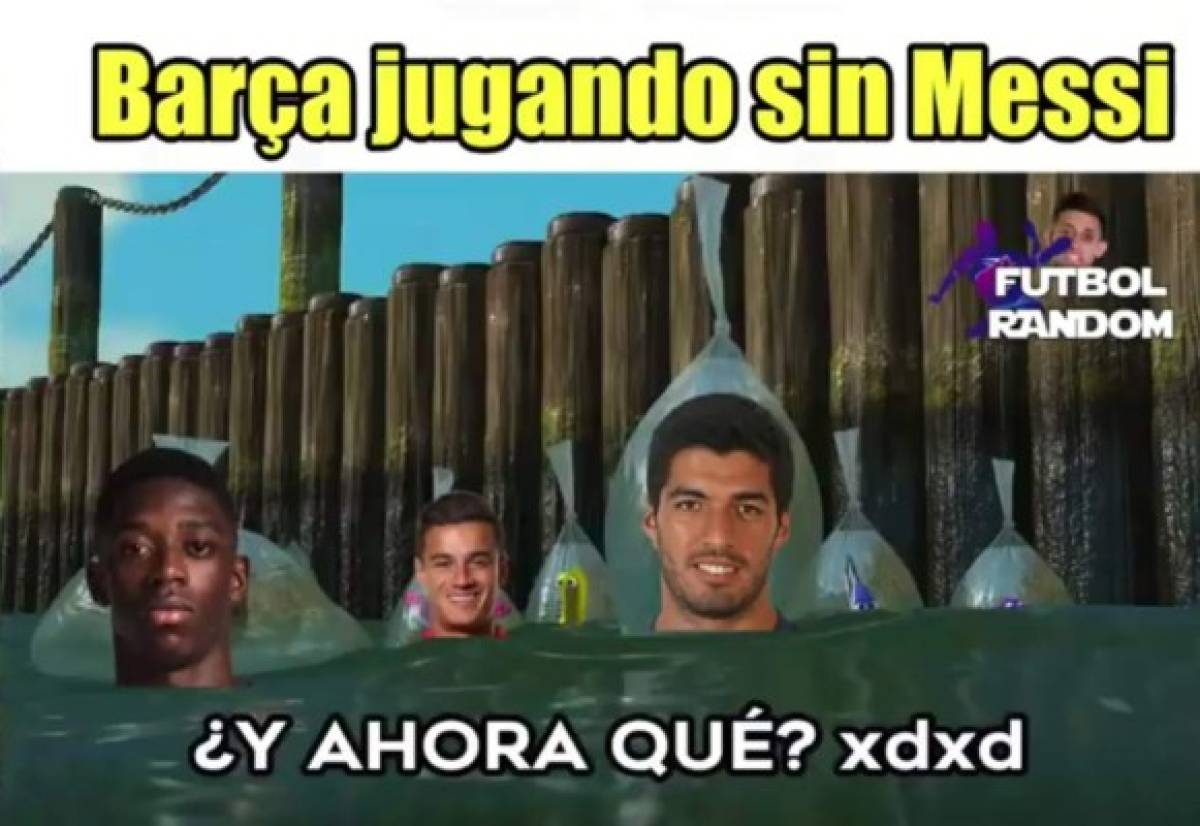 Memes: Hacen pedazos al Barcelona por dejar a Messi de suplente ante el Leganés