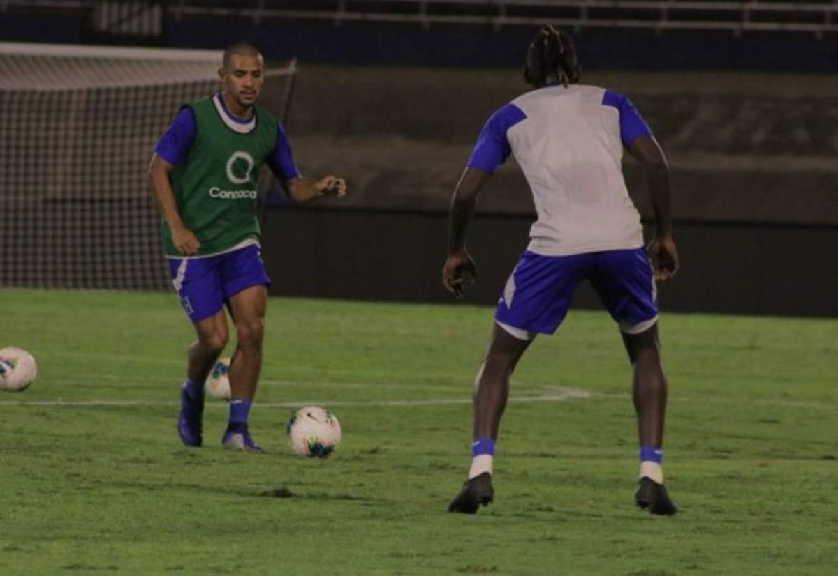 Galería: Así fue el entrenamiento de Honduras antes de enfrentar a Jamaica