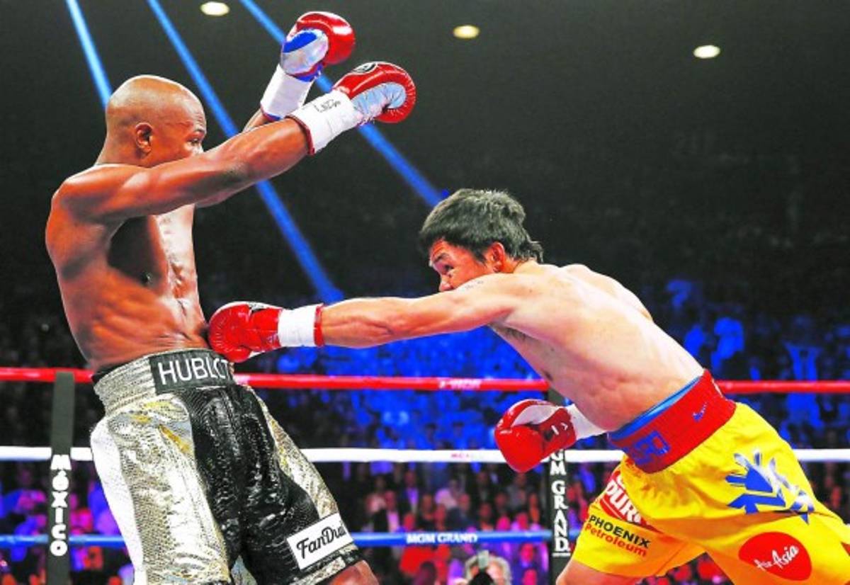 Las mejores fotos de la pelea Mayweather-Pacquiao