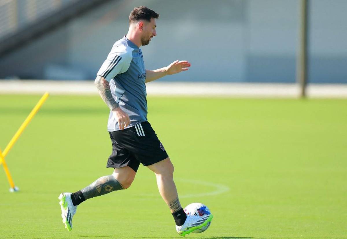 Messi tiene nuevo amigo, visita especial y el reencuentro: Así fue el primer entrenamiento del Leo con el Inter de Miami