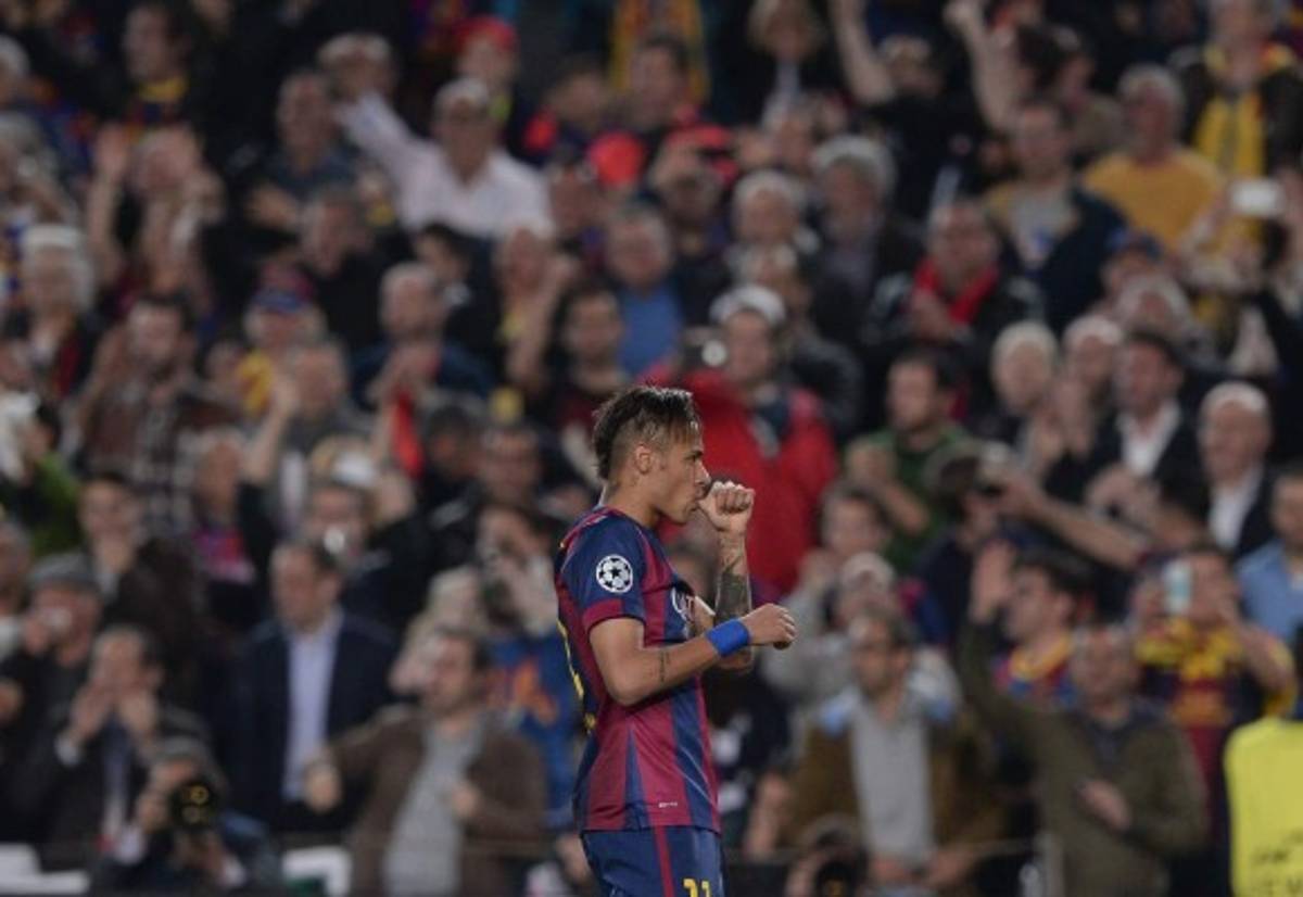 Doblete de Neymar y Barcelona clasifica a semifinales