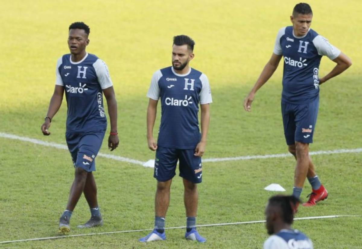 Así sería el 11 de Honduras para enfrentar a Jamaica en Copa Oro