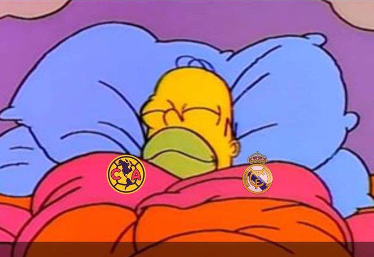 “América, vete a Europa”: Estos son los jocosos memes que dejó el empate de las Águilas contra Real Madrid