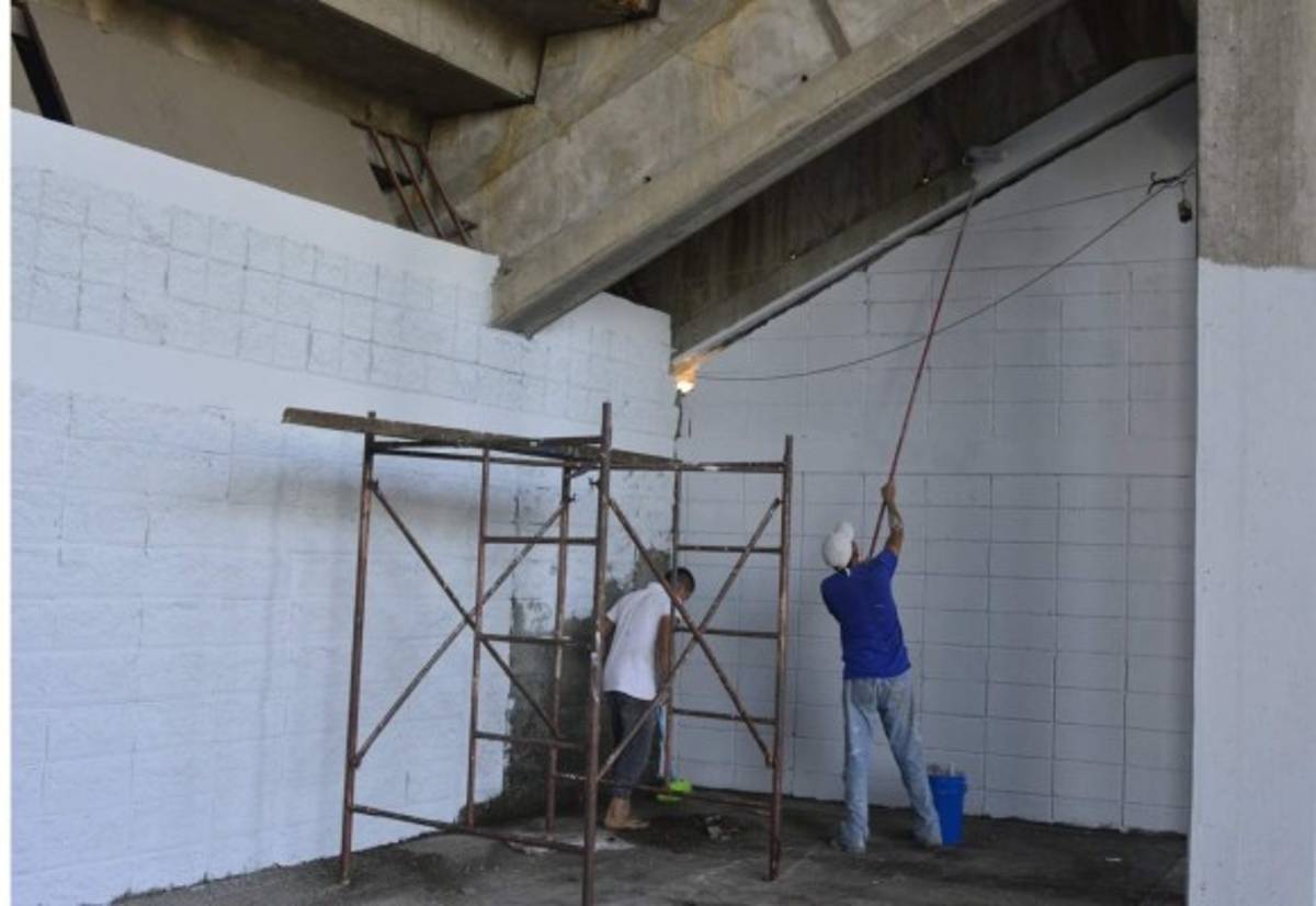 IMPECABLE: El estadio Olímpico ya luce 'bellísimo' para recibir a la 'H'