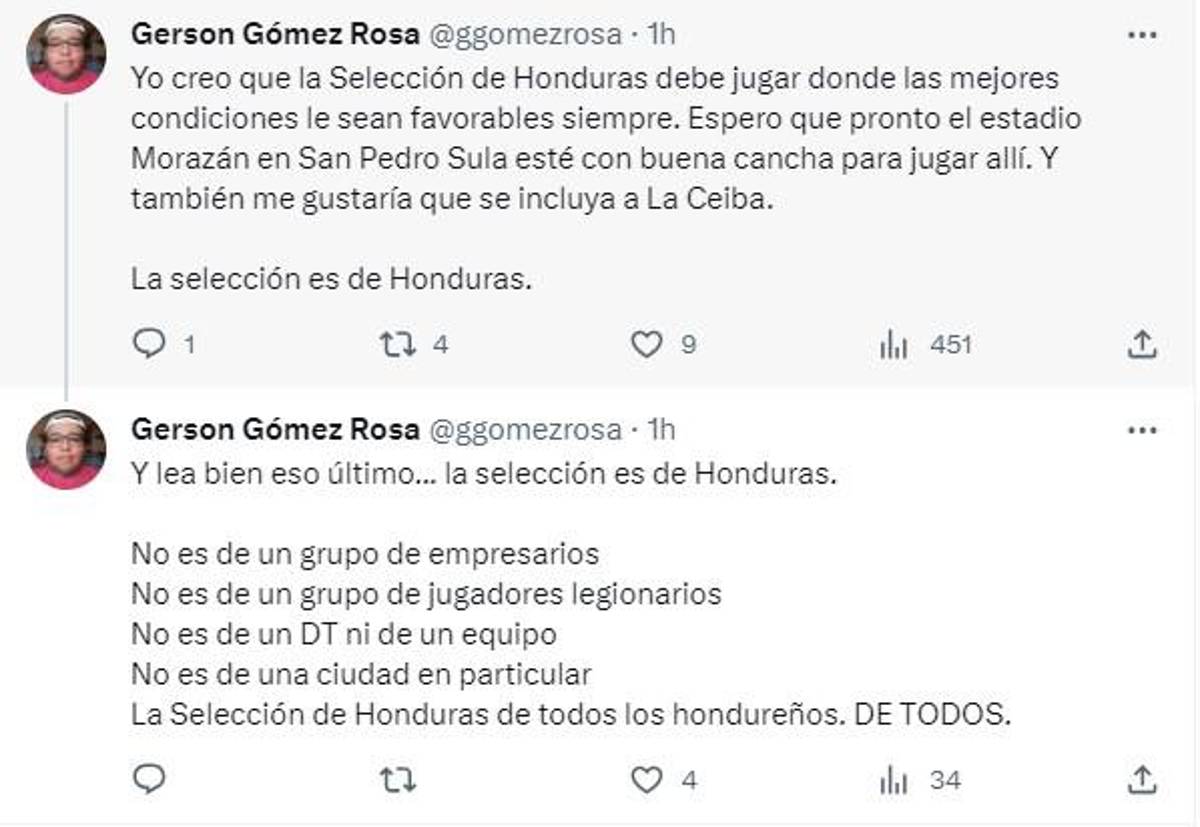 Lo que dicen los periodistas de Honduras sobre la decisión de jugar ante México en el estadio Nacional: “Es la mejor cancha y punto”