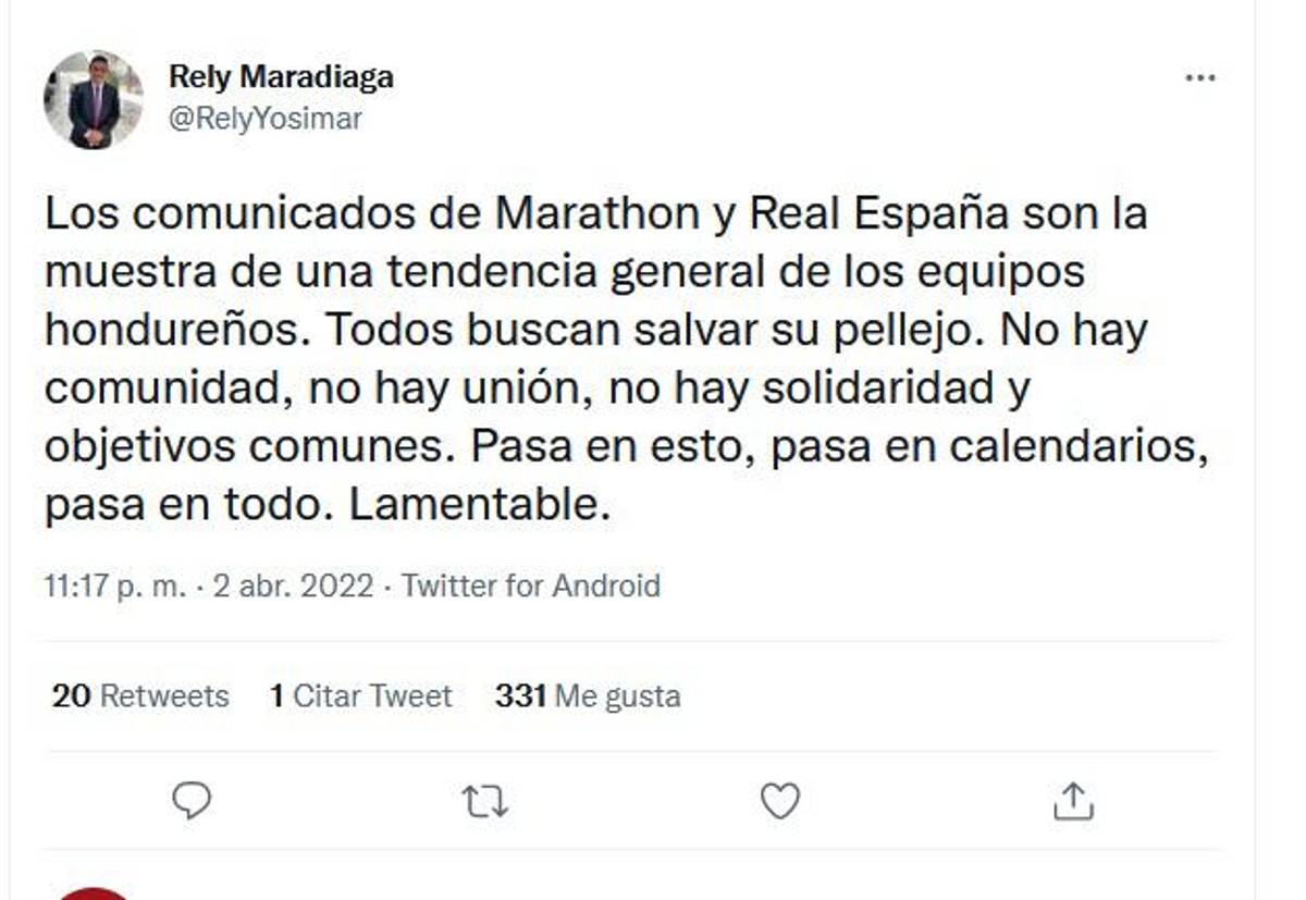 “Terrible” y “clásico manchado”: La prensa internacional y periodistas sobre los incidentes en el Real España-Marathón
