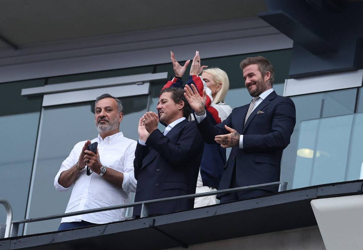 El desconsuelo de Panamá, así fue captado Beckham y una linda hondureña
