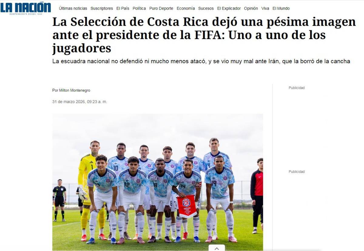 Costa Rica se murió: la reacción de la prensa tras la humillante paliza y lo que dicen del Bocha Batista
