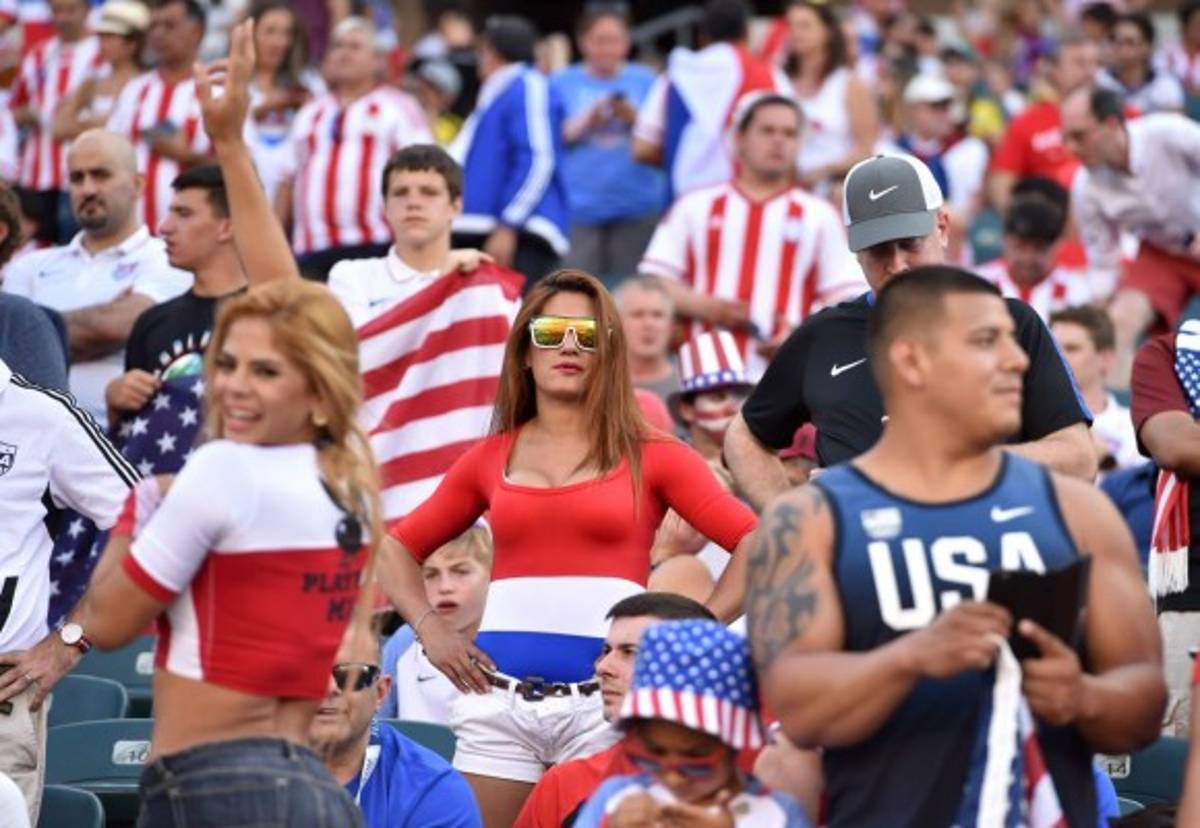 ¡Qué bella es la Copa América! Las fotos del ambiente del USA-Paraguay