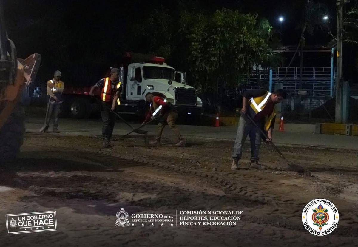¡La Villa Olímpica se renueva! Inician trabajos de reparación de la capa asfáltica