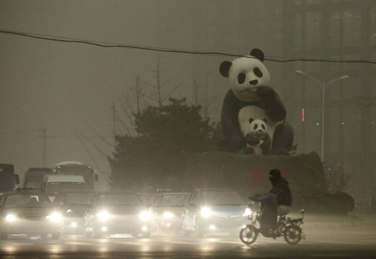 Informe especial: Alerta roja en China por la fuerte contaminación (Fotos)