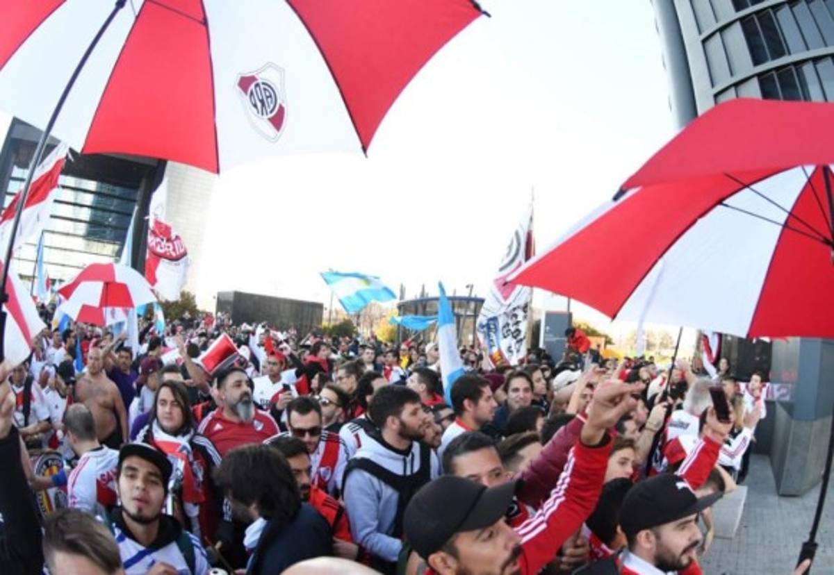 ¡Locura! El ambientazo en Madrid a pocas horas del River-Boca en la final de Libertadores