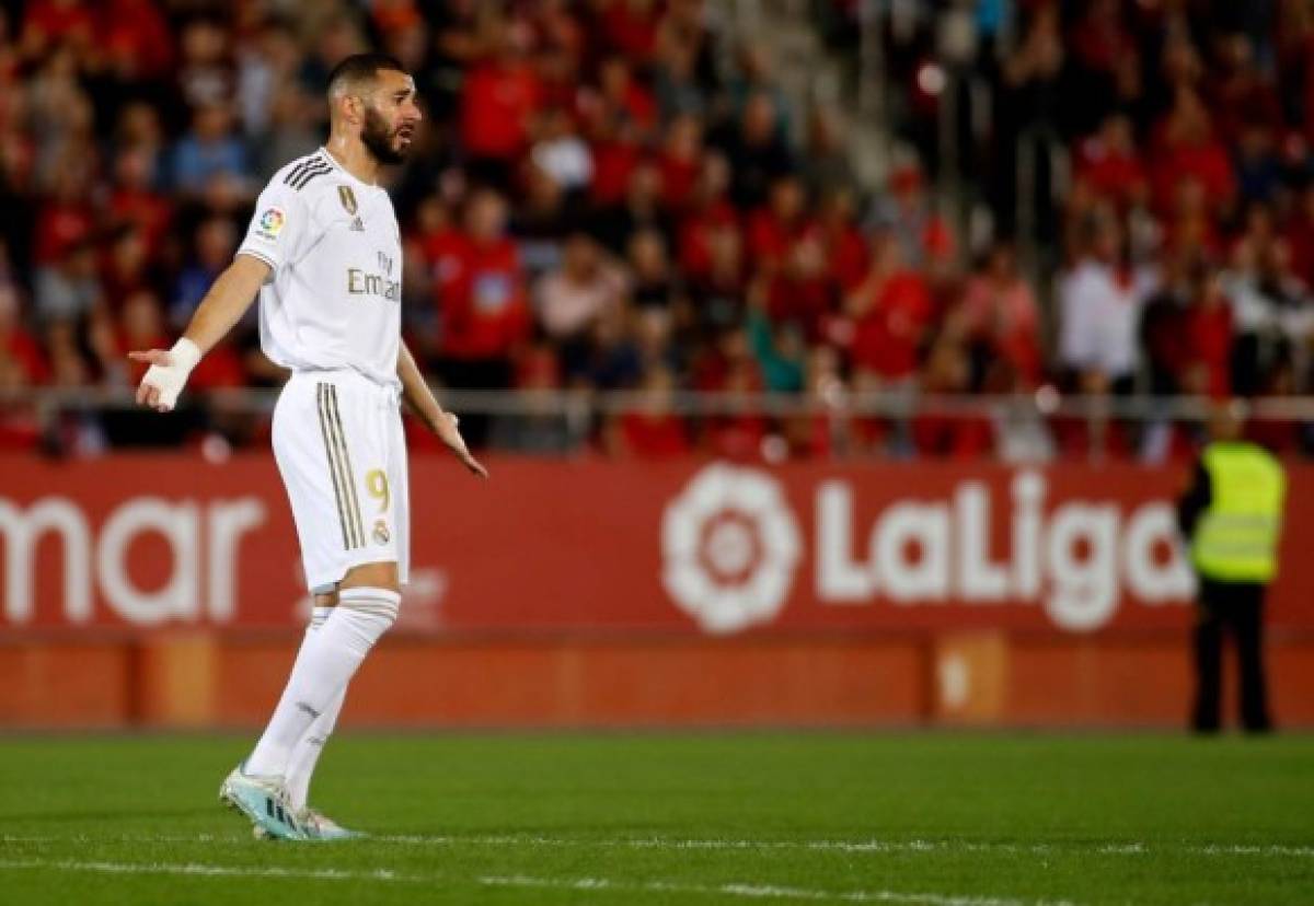 ¡Sufrimiento! Jugadores del Real Madrid la pasaron mal ante el Mallorca