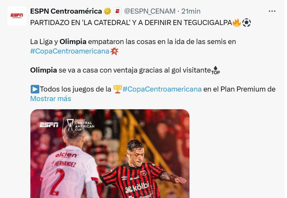 Olimpia se lleva la ventaja, el Morera Soto es de entrenamiento para el León: la prensa catracha y tica opinó con el Alajuelense vs Olimpia
