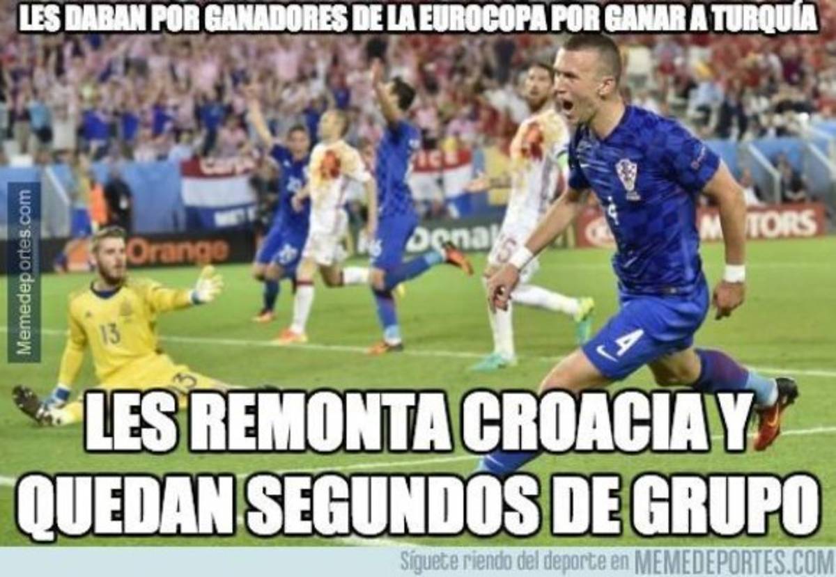 Sergio Ramos, protagonista de los memes en la derrota de España ante Croacia