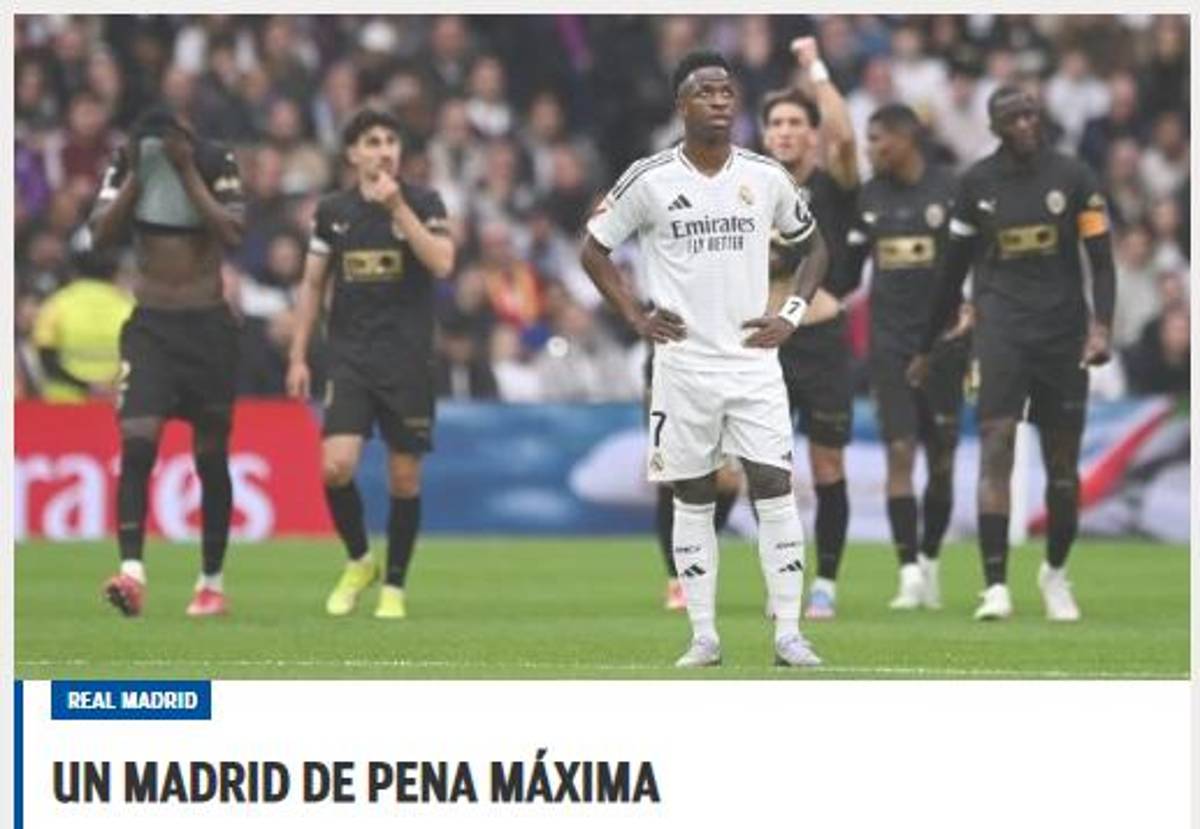 Adiós a LaLiga; ni con ayuda del VAR: prensa reacciona tras la dolorosa caída del Real Madrid en el Bernabéu