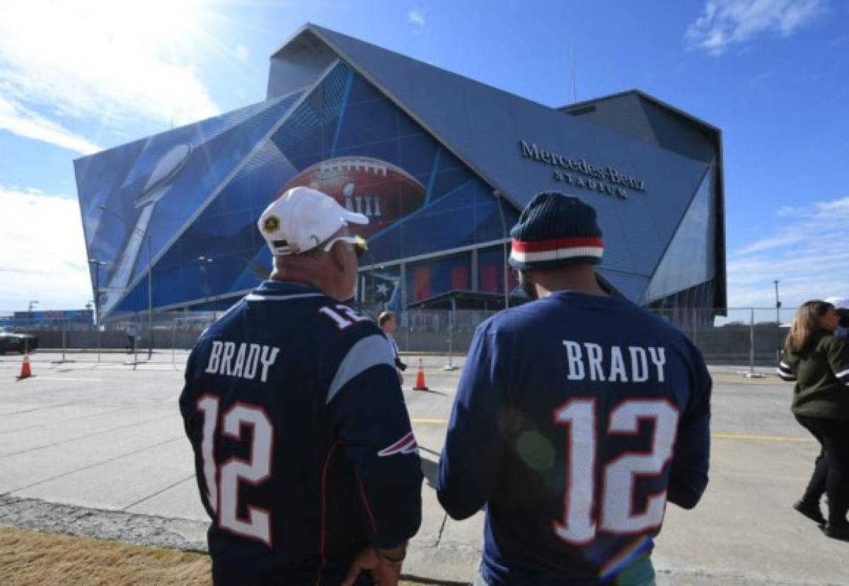 El ambientazo en Atlanta previo al choque entre Patriots y Rams en el Super Bowl LIII