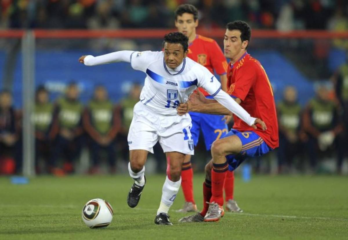 Los 15 futbolistas con más partidos en la historia de la Selección de Honduras