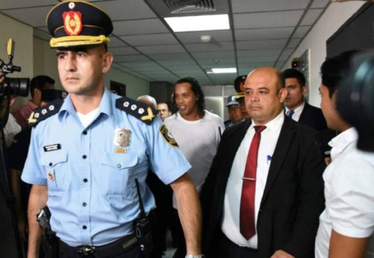 Caso Ronaldinho: Primera imagen en el 'Cuadrilátero', una prisión para policías y políticos corruptos  