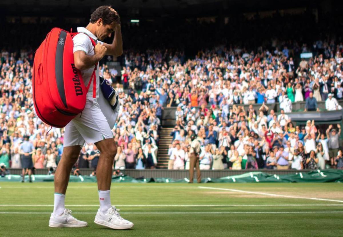 Roger Federer jugó por ultima vez en julio del 2021 en Wimbledon.