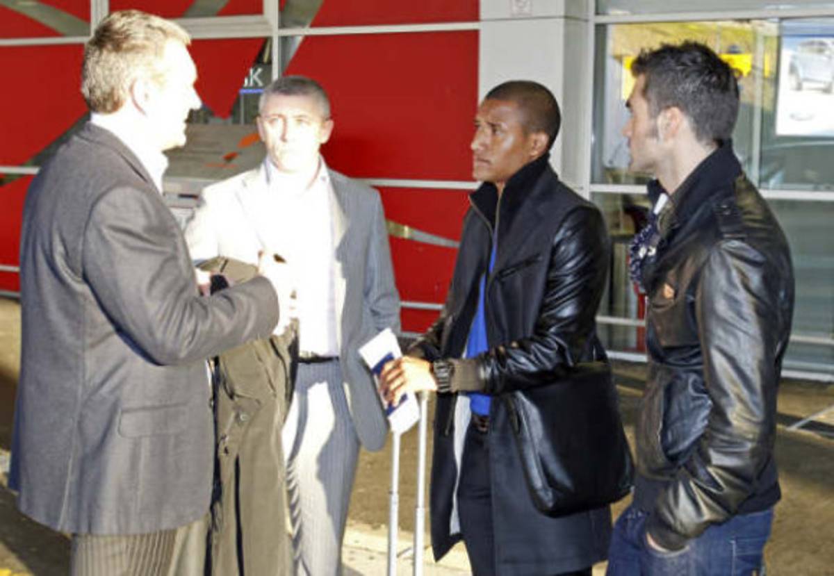 Luis Garrido ha llegado este jueves a la ciudad de Belgardo, Serbia.