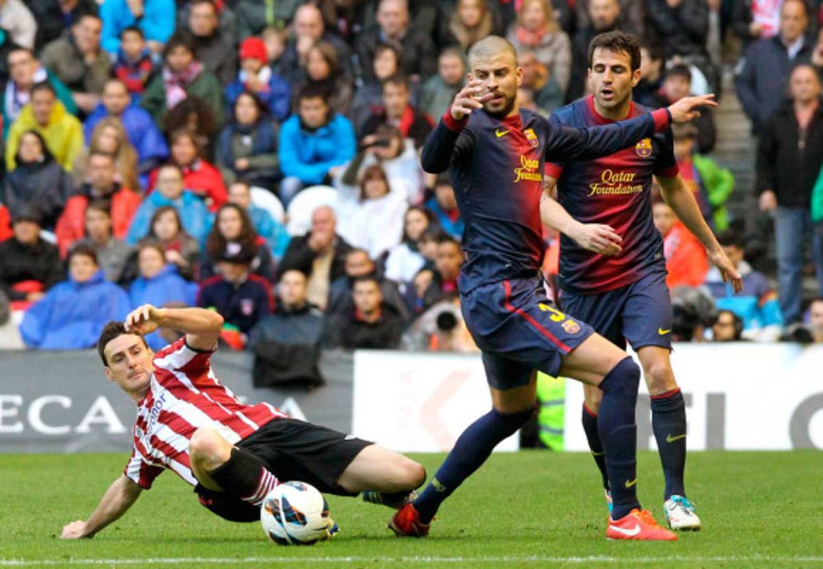 Barca y Real Madrid en la liga Española.