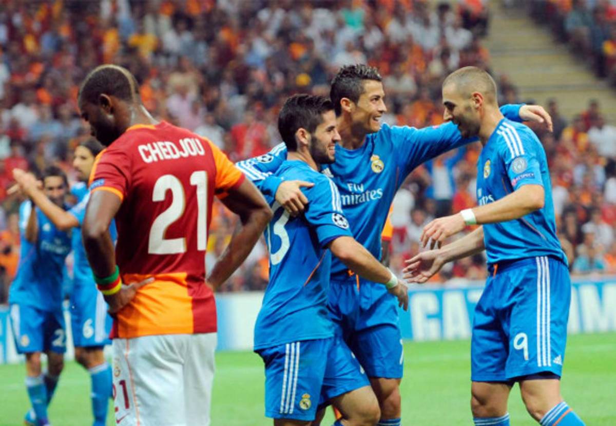 Real Madrid apabulló 6-1 a Galatasaray .