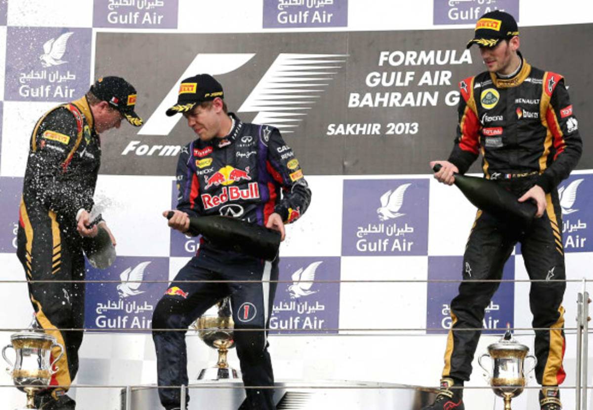 Vettel fue imparable y ganó fácil en Bahrein.