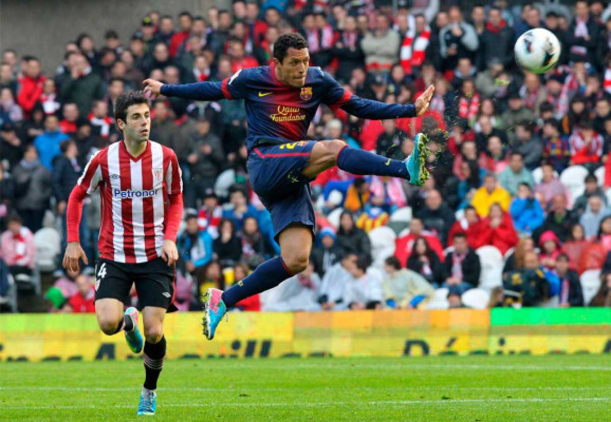 Barca y Real Madrid en la liga Española.